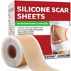 Silicone Scar Sheets (1.6”x 60” Roll-1.5M), Medical Grade Silicone Scar