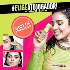 NYX PROFESSIONAL MAKEUP Primer de maquillaje  Srum Plump Right Back, 30ml - Prebase hidratante que tonifica y revitaliza la piel, infusionada con...  