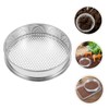 BIUDECO 1pc Fine Mesh Soil Sieve Multi-Purpose Kitchen Sifter Stainless