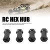 4 Pcs RC Hex Hub 12mm Diameter 25mm Length Enhance