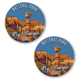 Bryce Canyon National Park Utah Pin Button 2.25 inch 2-Pack – Pinback Button for Jeans Pants Shirt Backpack – Pins for Clothes Hat Cap ID45000