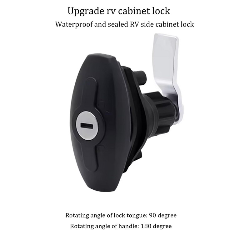 MTSmart Motorhome Locks, T-Handle Lock Kit with Keys, T-Handle Garage