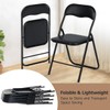 FurnitureR Folding Table Set for 2 Person, 3-Piece Foldable Square