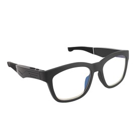 Zunate Smart Glasses, Bluetooth Audio Glasses for Men Women, Open Ear Sound with Mic, Blue Light Filter, Listen Music and Calls, Eye Protections