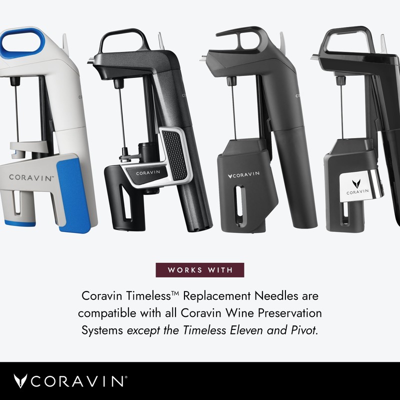 Coravin Timeless Standard Needle - Preserve Wine for Years -