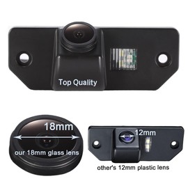 1280 x 720 Pixels 1000TV Lines Car Reversing Camera Parking Aid Replacement for Ford Mondeo Focus (2 Carriage) C-Max Sedan (3 Carriage) MK Waterproof Night Vision