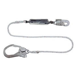 Densan WP-150BF Crash Prevention Equipment Lanyard, New Standard Product Φ0.4 inch (10 mm) Nylon Rope