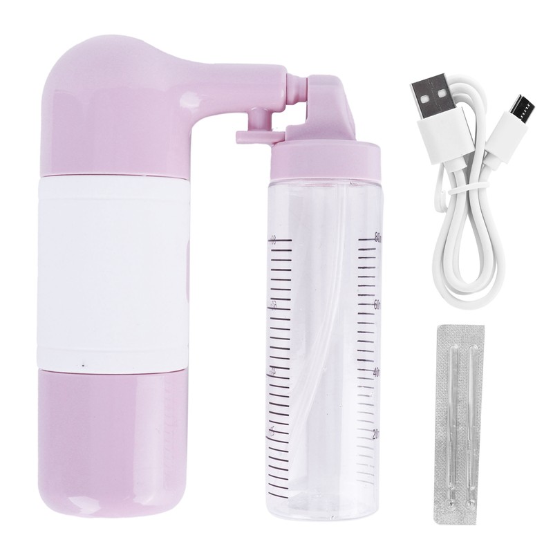 Handheld Facial Oxygen Atomizer Sprayer Electric Rechargeable Face Humidifier Mist