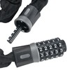 STEELMIGHT 5 Digit Dial Key Chain Lock for Anti-theft Bicycle