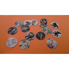 Unbranded Pre Cut One Inch Bottle Cap Images Where The Wild Things Are Free Shipping - photo, 25 images