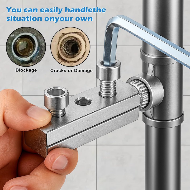 Broken Valve Thread Extractor, Broken Pipe Extractor Tool, Multifunctional Easy