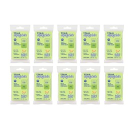 Jabón Corporal con Esponja Integrada 2 en 1, Exfoliación Suave, Aroma Pepino–Melón, Pack 10 Piezas, ESPONJABON T.TAIO
