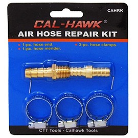 5pc 3/8" Air Hose Repair Kit Solid Brass