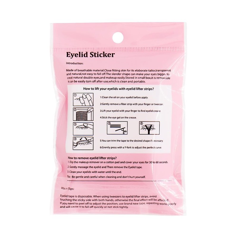 Dedila Pro Makeup Eyelid Tape Big Eye Decoration Invisible Fold