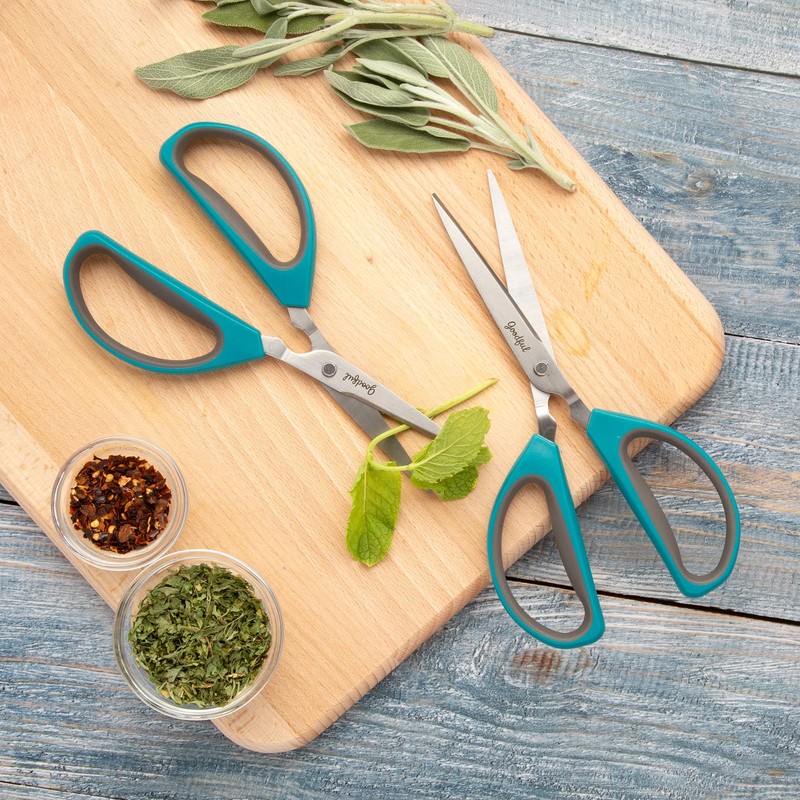 Goodful All Purpose Kitchen Shears, Heavy Duty Stainless Steel Scissors,
