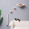 FUKUMARU Cat Wall Scratcher, 28" Wall Mounted Kitten Scratching Post,