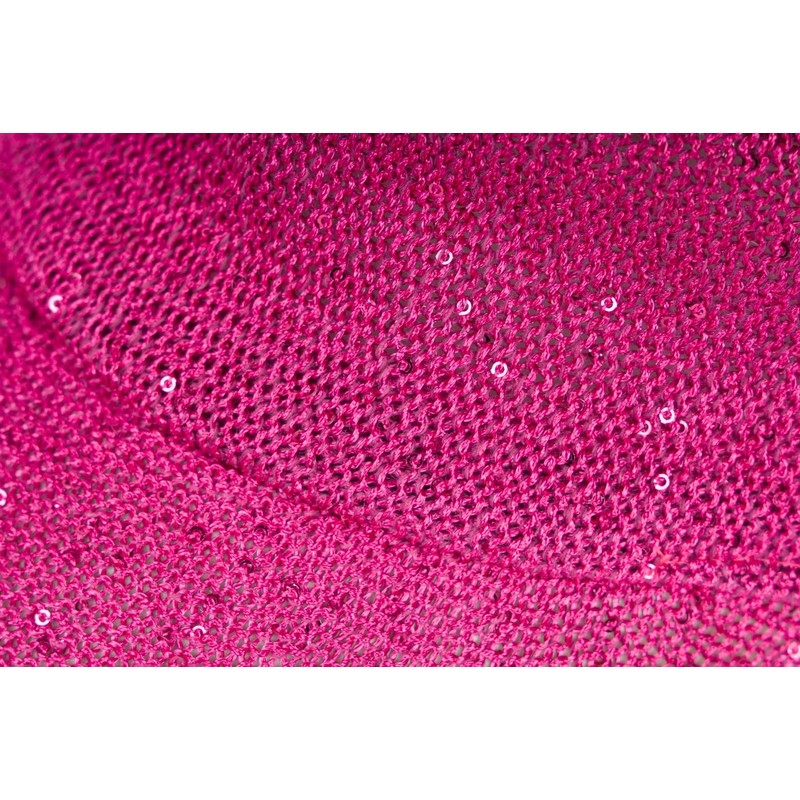 styleBREAKER 04023094 Women's Baseball Cap Plain Woven with Sequins, Airy