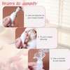 40Packs 15ML Empty Lip Gloss Tubes Clear Squeeze Lip Containers