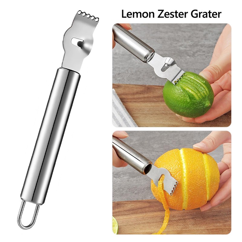 6 Pcs Stainless Steel Fruit Carving Knife Set, Kitchen Fruit