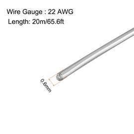 Rebower Heating Element Coil Heat Resistance Wire Heat Resistant, [for Furnace Heater, Dryer] - 22 Gauge/66ft