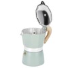 Stovetop Coffee Maker Aluminium Octagonal Coffee Pot Kettle Moka Pot
