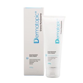 DERMATOPIC Crema Humectante Facial y Corporal | Aporta Suavidad e Hidratación Intensa | Crema Hidratante Ideal para Pieles Secas en Uso Diario | Recomendada por Dermatólogos | 250 gr