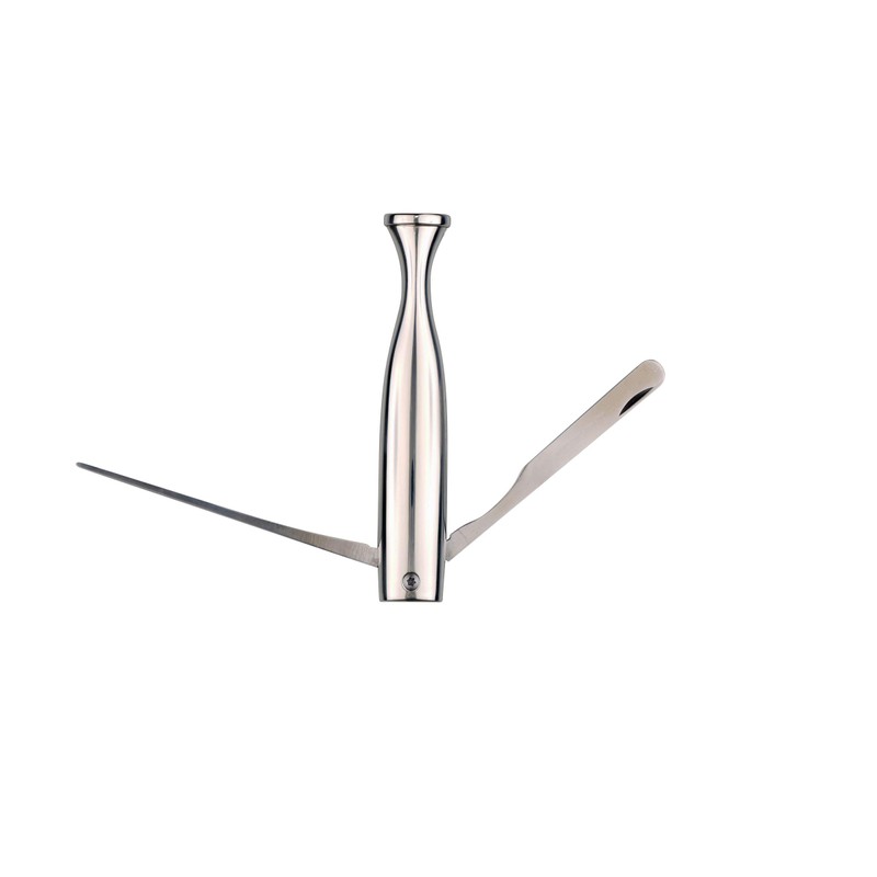 Passatore Passatore 491143 Pipe Cutlery Set Polished Chrome 3-Piece 58