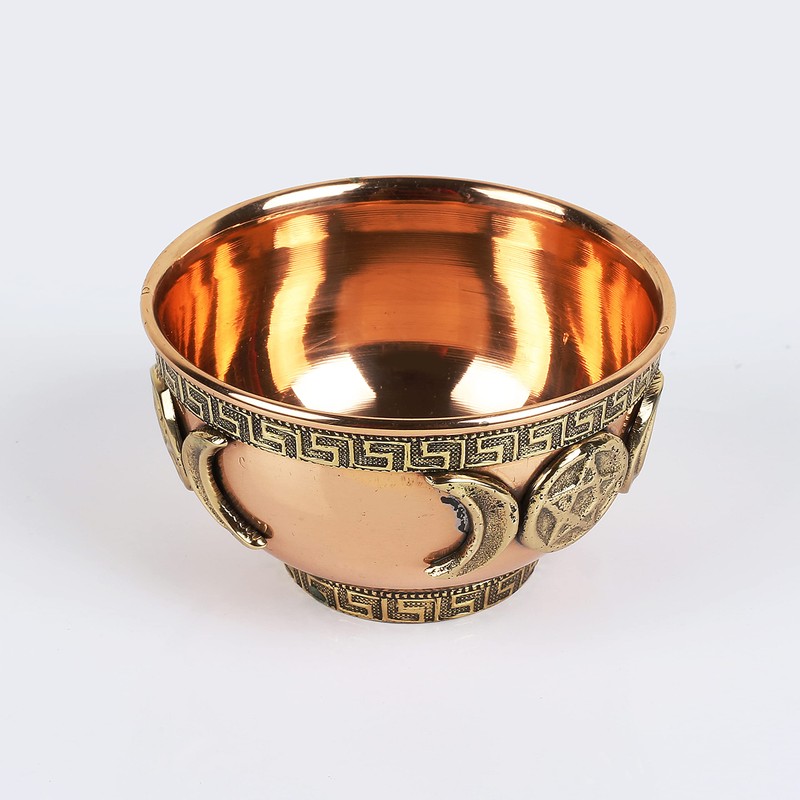 Indian Consigners Small Altar Witchcraft Serving, Offering or Smudging Bowl