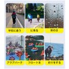 RuiMi Children's Raincoat, Non-Disposable, EVA Material, Backpack Compatible, Height 39.4