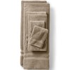 Lands' End Essential Towel Khaki 13" x 13", 2pc