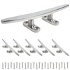 VEITHI Boat Cleats Dock Cleats 8 inch 316 Stainless Steel,