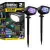 Bell+Howell Solar Lights Outdoor Bionic Burst Waterproof IP67 Path Lights,