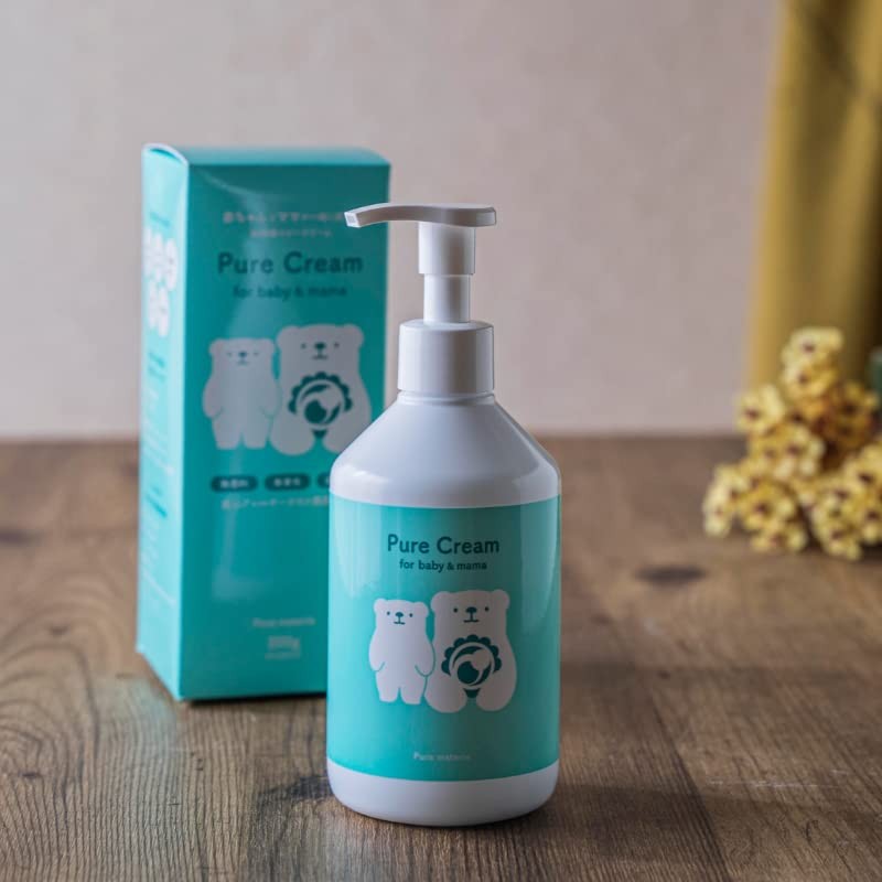 Pure Materialie Baby Cream, Large Capacity, 10.6 oz (300 g),