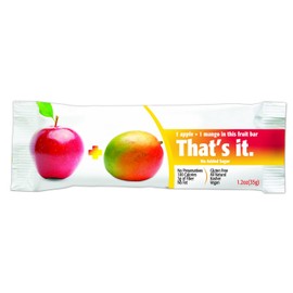 That's It Apple Mango Snack Bar Gluten Free 1.2 oz, Pack of 144