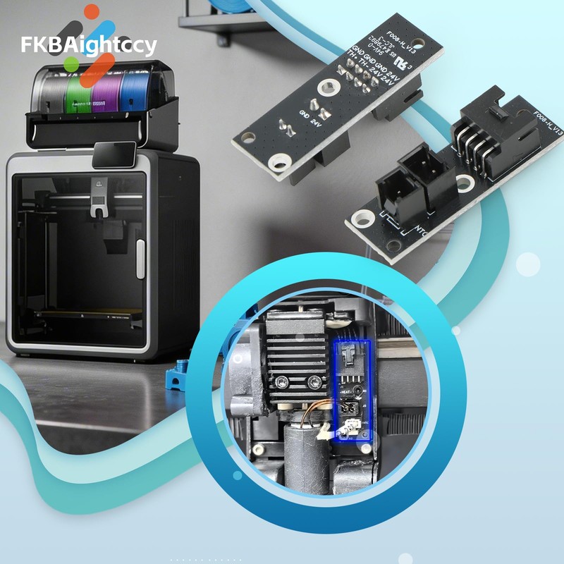 2 Pcs Hotend Adapter Board for Crealiity K2/K2 Pro/K2 Plus