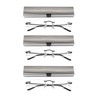 EYE ZOOM 3 Pack Rimless Reading Glasses with Slim Gun