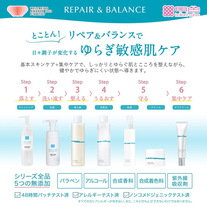 Repair & Balance Mild Eye Cream, 0.7 oz (20 g)