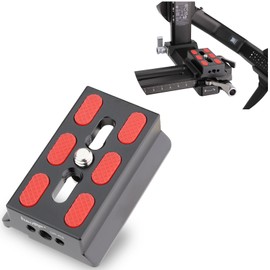 Camera Quick Release Plate for DJI RS2/RS-C2/RS3/RS3-PRO/RS3 Mini Gimbal Stabilizer Accessories QR-RS