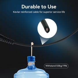 Retevis Walkie-Talkie Earpiece with Mic 2 Pin,Volume Adjustment,Durable,for Retevis RT22 H-777 RT21 RT68,Compatible with Baofeng UV-5R Radio(2 Pack)