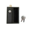 DAIYA DSS-909 SB Locker Lock, Steel Brown, Flat Velo