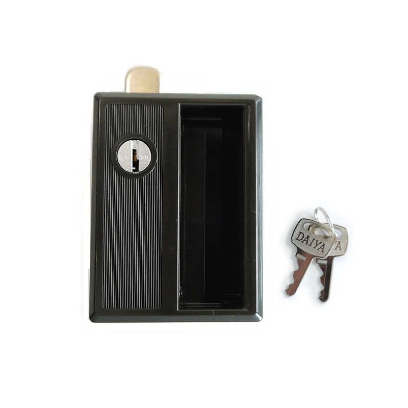 DAIYA DSS-909 SB Locker Lock, Steel Brown, Flat Velo