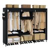 CASAMAYA Portable Closet, 81.1 Inch Extra Large Capacity Wardrobe Closet