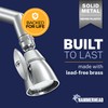 HammerHead Showers® Solid Metal 2 Inch High Pressure Shower Heads