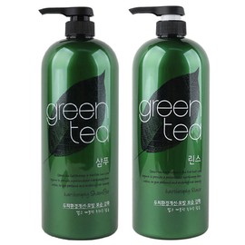 Shampoo and rinse set that revives hair with moist nutrition / 촉촉한 영양으로 되살아나는 머릿결 샴푸 린스 세트