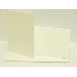 20 X Watercolour Greeting Cards Blank 5 x 7" Single fold White 300gsm JLH246