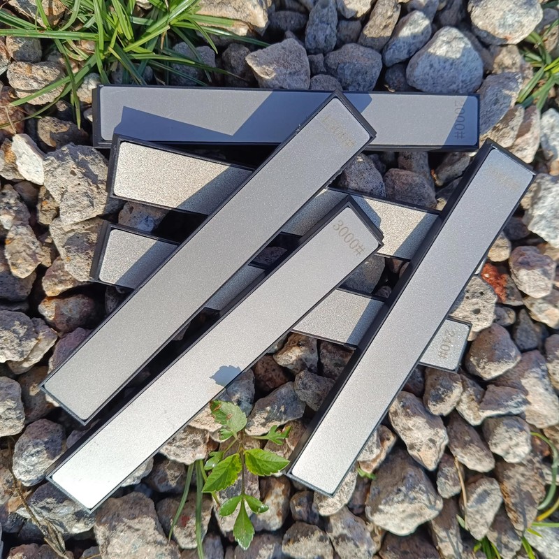 zmart 4pcs Diamond Whetstone Grinding Blades Multi-Purpose Outdoor Sharpener Fixed