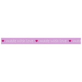 Ursus 59050037 Masking Tape Approx. 15 mm x 10 m, made with love, colourful