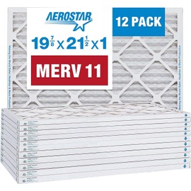 Aerostar 21x27x5 MERV 13 Pleated Replacement Air Filter for Trane BAYFTFR21M, 2 Pack (Actual Size: 20 7/10" x 26 1/5" x 5")