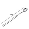 Xowine Pack of 12 long teaspoons, stainless steel, long spoon