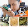 Andonstar AD106S USB Digital Microscope, 4.3" Screen Microscope for Soldering/PCB/Watch/Phone